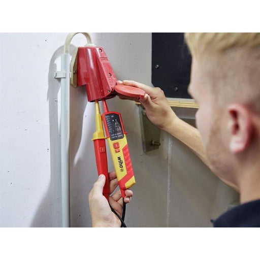 Wiha Voltage and Continuity Tester 12-1,000 V AC, CAT IV Wiha - RockBottom Northampton