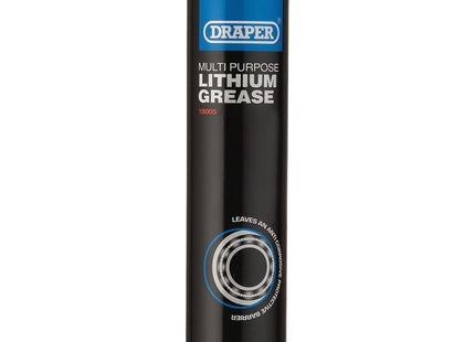 Draper Multi-Purpose Lithium Grease, 400ml Cartridge 18005 Draper - Town Tools 