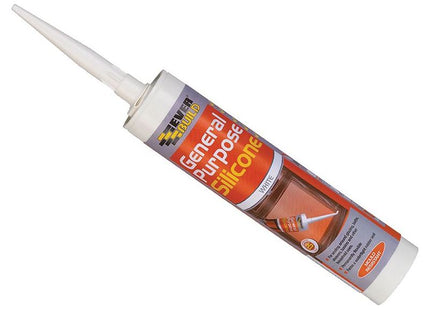Everbuild Sika General Purpose Silicone Black 280ml Everbuild Sika - RockBottom Northamptin