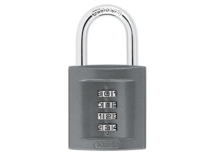 Abus Mechanical 158/50 50mm Combination Padlock (4-Digit) Die-Cast Body Carded ABUS Mechanical - RockBottom Northampton 
