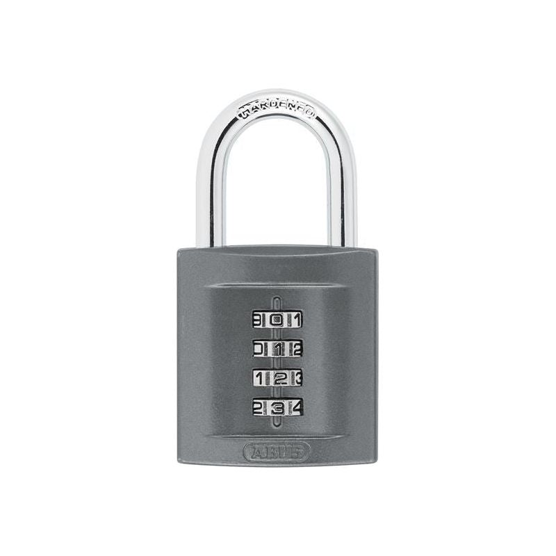 Abus Mechanical 158/50 50mm Combination Padlock (4-Digit) Die-Cast Body Carded ABUS Mechanical - RockBottom Northampton 