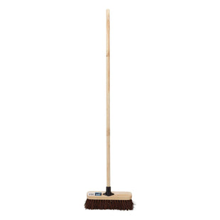 Draper Stiff Bassine Broom Head with Plastic Bracket and Handle, 300mm Draper - Town Tools