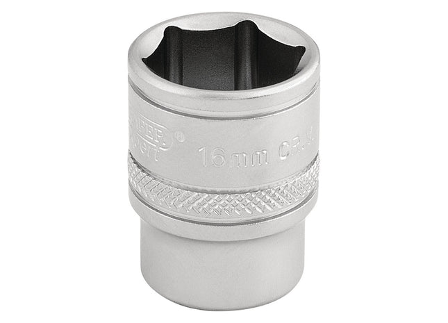 Draper 6 Point Metric Socket, 3/8" Sq. Dr., 16mm 16542 Draper - Town Tools 