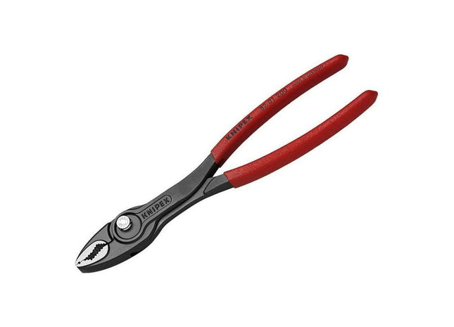 Knipex TwinGrip Slip Joint Pliers PVC Grip 200mm Knipex - RockBottom Northampton