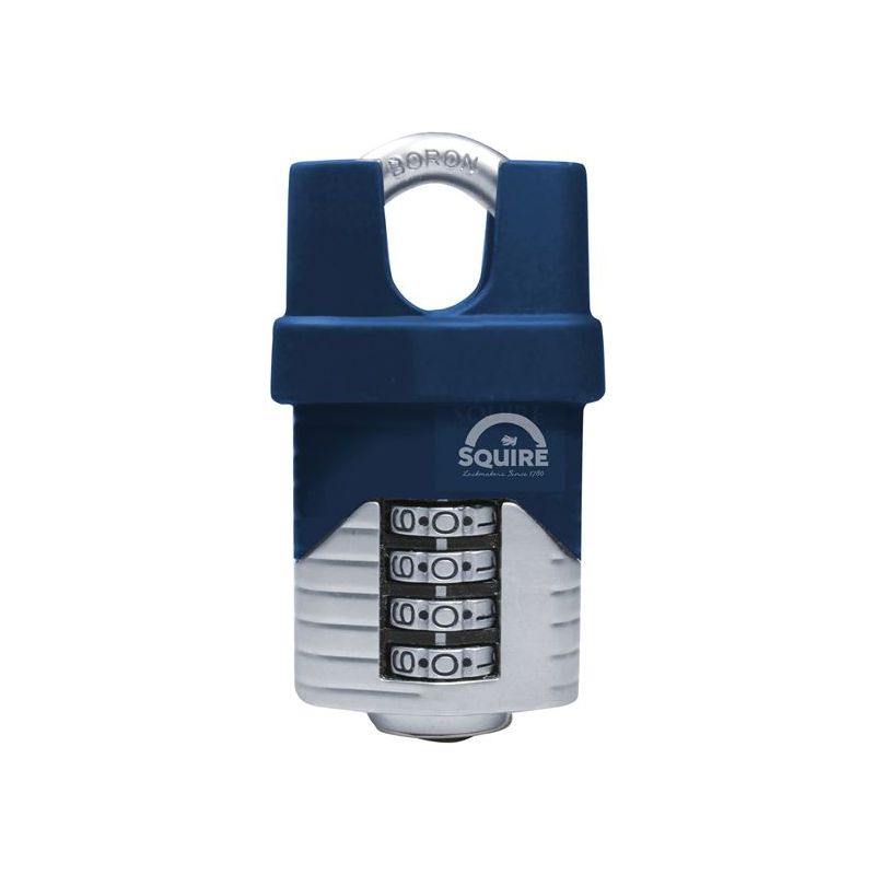 Squire Vulcan Closed Boron Shackle Combination Padlock 50mm Squire - RockBottom Nothampton