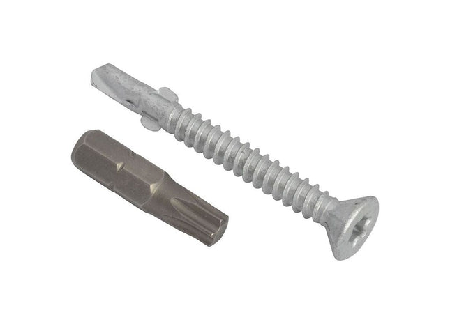 Forgefix TechFast Roofing Screw Timber - Steel Light Section 5.5 x 50mm Pack 100 ForgeFix - RockBottom Northampton