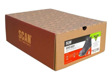 Scan Viper SBP Safety Boots UK 10 EUR 44 Scan - RockBottom Nothampton