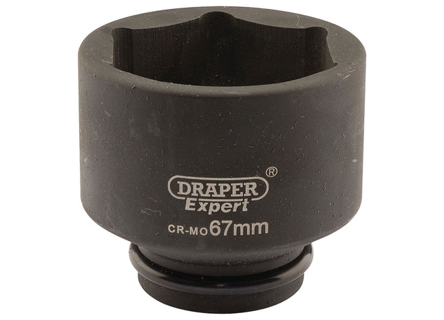 Draper Expert HI-TORQ 6 Point Impact Socket, 3/4" Sq. Dr., 67mm Draper - Town Tools 