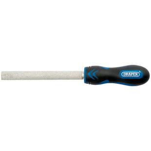 Draper Soft Grip Half Round Tiling File, 140mm 49421 Draper - Town Tools 