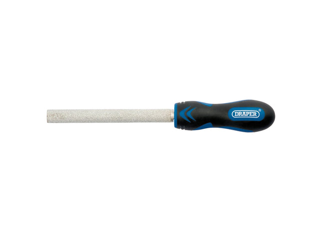 Draper Soft Grip Half Round Tiling File, 140mm 49421 Draper - Town Tools 