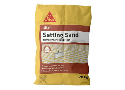 Everbuild Sika Sika Setting Sand Buff 20kg Everbuild Sika - RockBottom Northamptin