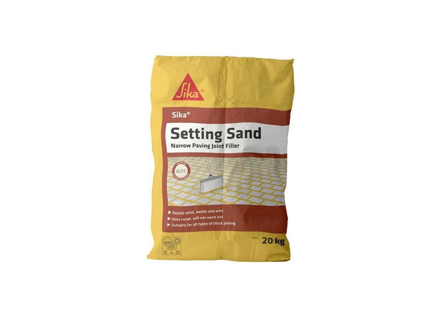 Everbuild Sika Sika Setting Sand Buff 20kg Everbuild Sika - RockBottom Northamptin
