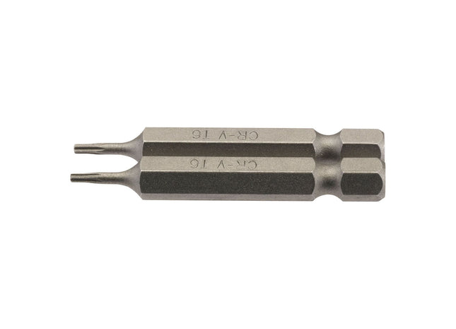Draper TX-STAR Insert Bit, 1/4" Hex, 50mm Long, T6 (Pack of 2) Draper - Town Tools 