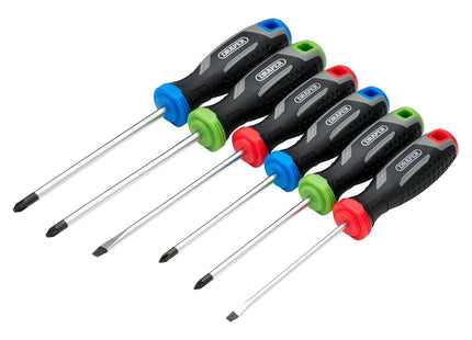 Draper Soft Grip Screwdriver Set (6 Piece) Draper - Town Tools