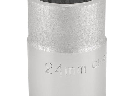 Draper 12 Point Socket, 3/4" Sq. Dr., 24mm 16692 Draper - Town Tools 