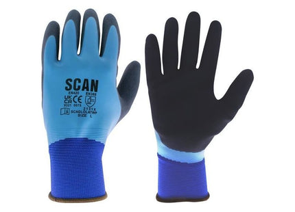 Scan Waterproof Latex Gloves - XXL (Size 11) Scan - RockBottom Nothampton