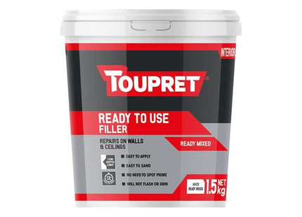 Toupret Ready To Use Filler 1.5kg Toupret - RockBottom Northampton