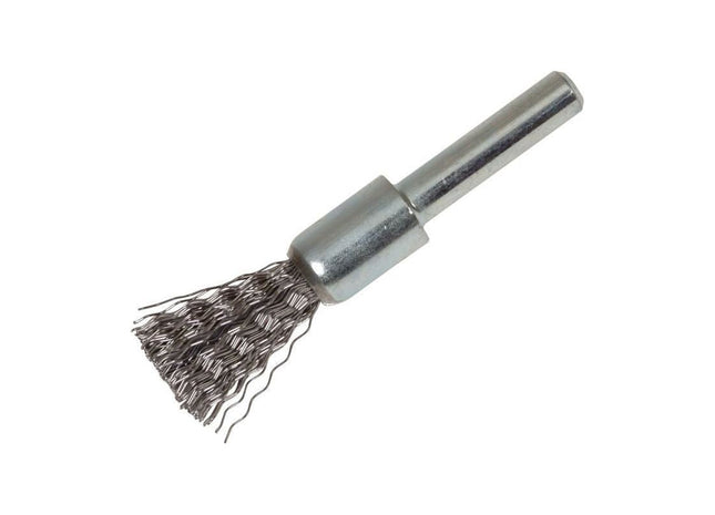 Lessmann End Brush with Shank 12 x 60mm, 0.30 Steel Wire Lessmann - RockBottom Northampton