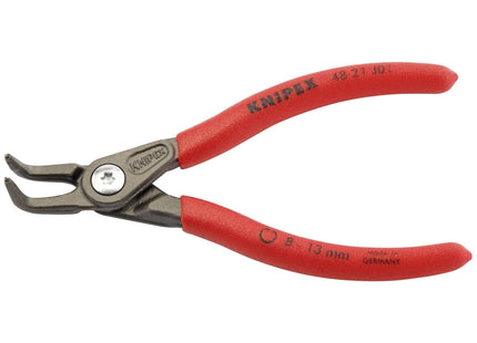 Draper Knipex 48 21 J01 90&deg; Internal Straight Tip Circlip Pliers, 8 - 13mm C Draper - Town Tools 