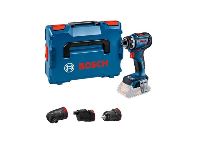 Bosch GSR 18V-90 FC Pro FlexiClick Drill Driver + 3 Attachments in Case 18V Bare Unit Bosch - RockBottom Northampton