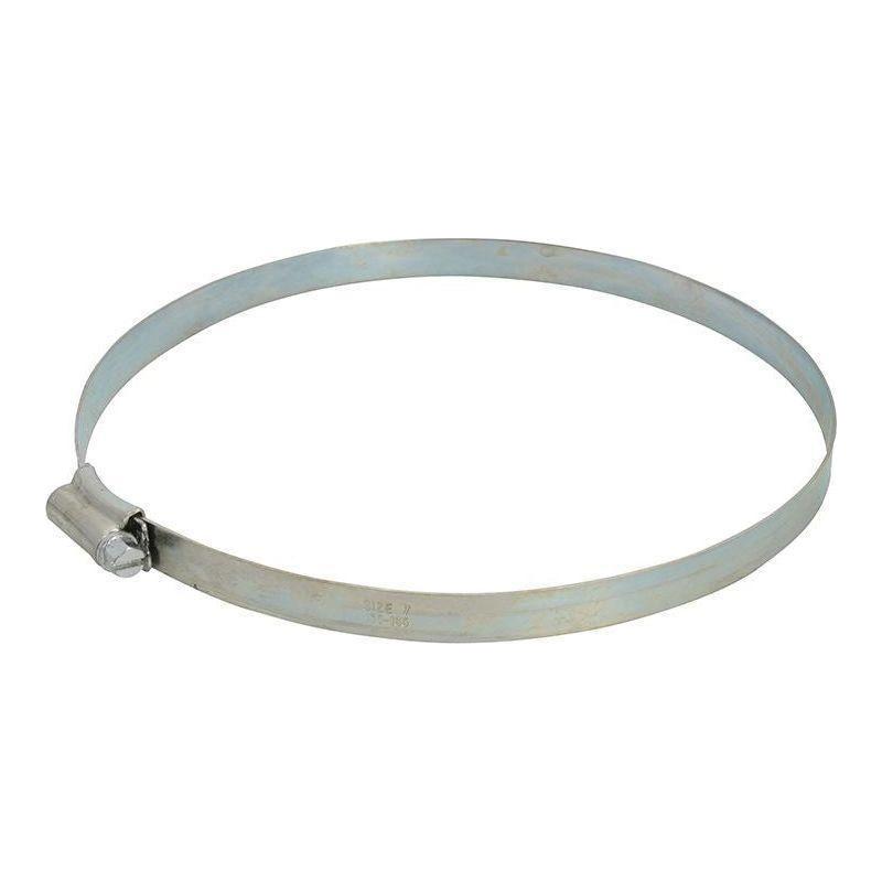 Faithfull 7 Hose Clip - Zinc MSZP 135 - 165mm Faithfull - RockBottom Northampton