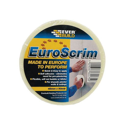 Everbuild Sika EuroScrim Tape 48mm x 90m Everbuild Sika - RockBottom Northamptin