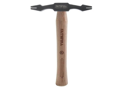 Faithfull Double Scutch Hammer FSC Hickory Faithfull - RockBottom Northampton