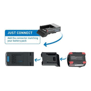 Scangrip® DUO CONNECT Compact Floodlight 18V Bare Unit SCANGRIP® - RockBottom Nothampton