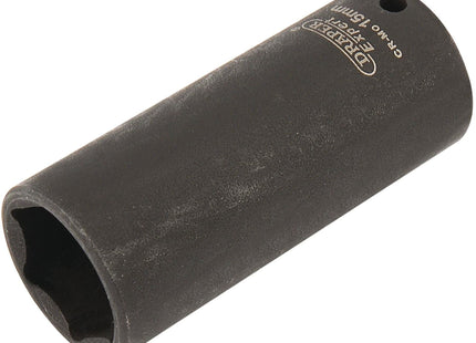 Draper Expert HI-TORQ 6 Point Deep Impact Socket, 1/4" Sq. Dr., 15mm Draper - Town Tools 