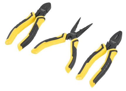 Stanley® Hand Tools ControlGrip™ Pliers Set, 3 Piece STANLEY® Hand Tools - RockBottom Nothampton