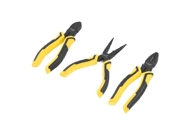Stanley® Hand Tools ControlGrip™ Pliers Set, 3 Piece STANLEY® Hand Tools - RockBottom Nothampton