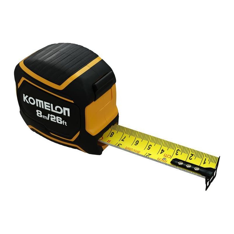 Komelon Extreme Stand-out Pocket Tape 8m/26ft (Width 32mm) Komelon - RockBottom Northampton