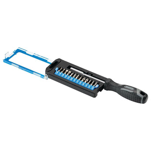Draper Soft Grip Magnetic Screwdriver and Bit Set, 1/4" x 100mm (14 Piece) Draper - Town Tools