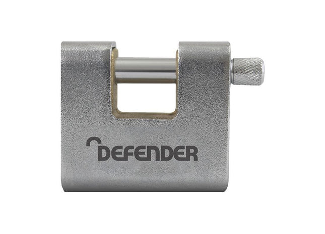 Defender Armoured Warehouse Block Padlock 80mm Keyed Alike DEFENDER - RockBottom Northampton