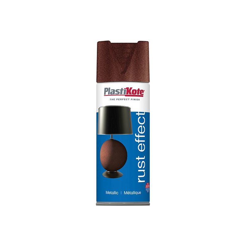 Plastikote Metallic Spray Rust 400ml PlastiKote - RockBottom Nothampton