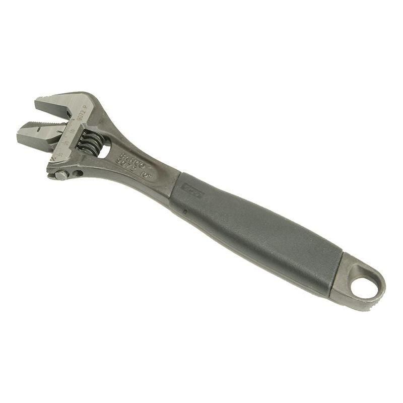 Bahco 9071P Black ERGO™ Adjustable Wrench Reversible Jaw 200mm (8in) Bahco - RockBottom Northampton