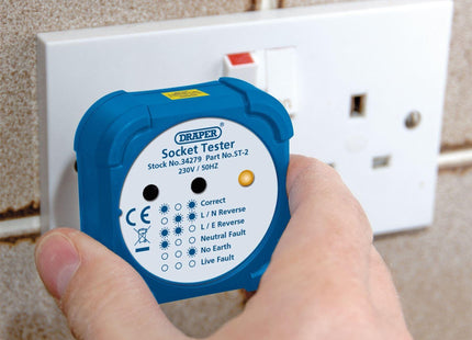 Draper Socket Tester, 13A 34279 Draper - Town Tools 