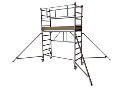Zarges PaxTower 3T with Toeboards & Stabilisers Platform Height 1.6m Zarges - RockBottom Northampton