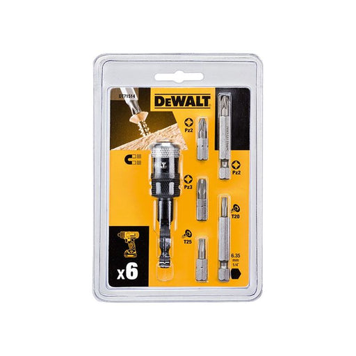 Dewalt Power Tools DT71514-QZ Extreme Impact Ready Rapid Load Screwdriving Set, 6 Piece DeWALT Power Tools - RockBottom Northampton