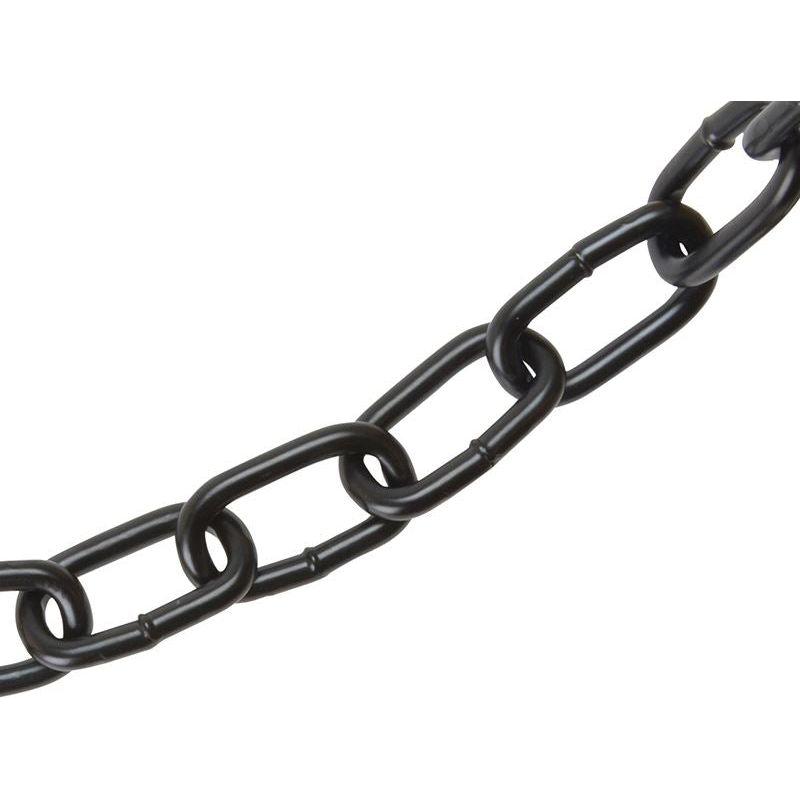 Faithfull Black Japanned Chain 8mm x 10m Box - Max. Load 450kg Faithfull - RockBottom Northampton