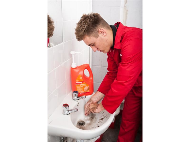 Swarfega Orange Hand Cleaner Pump Top Bottle 4 litre Swarfega� - RockBottom Nothampton