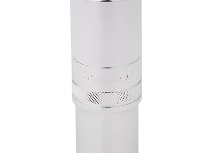 Draper HI-TORQ 12 Point Deep Socket, 1/2" Sq. Dr., 20mm 33787 Draper - Town Tools 