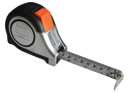 Bahco MTS Reversible Magnetic Tip Auto Pocket Tape 5m/16ft (Width 25mm) Bahco - RockBottom Northampton