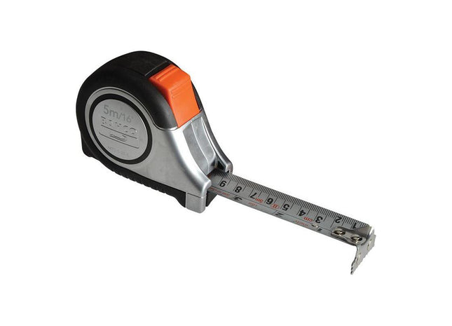 Bahco MTS Reversible Magnetic Tip Auto Pocket Tape 5m/16ft (Width 25mm) Bahco - RockBottom Northampton