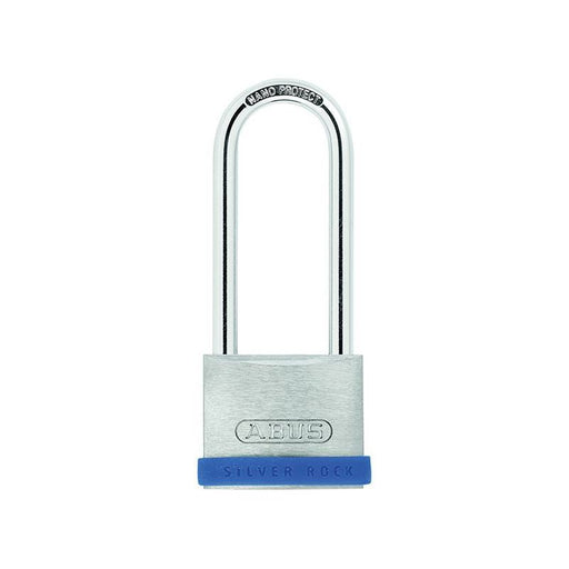 Abus Mechanical 40mm Silver Rock™ 5 Padlock Long Shackle 63mm Keyed Alike ABUS Mechanical - RockBottom Northampton 
