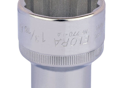 Draper Elora Bi-Hexagon Socket, 1/2" Sq. Dr., 1.3/16" 24509 Draper - Town Tools 