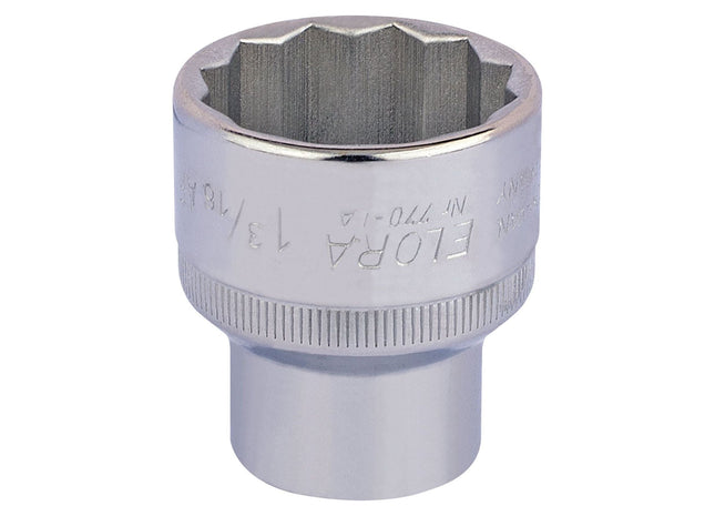 Draper Elora Bi-Hexagon Socket, 1/2" Sq. Dr., 1.3/16" 24509 Draper - Town Tools 
