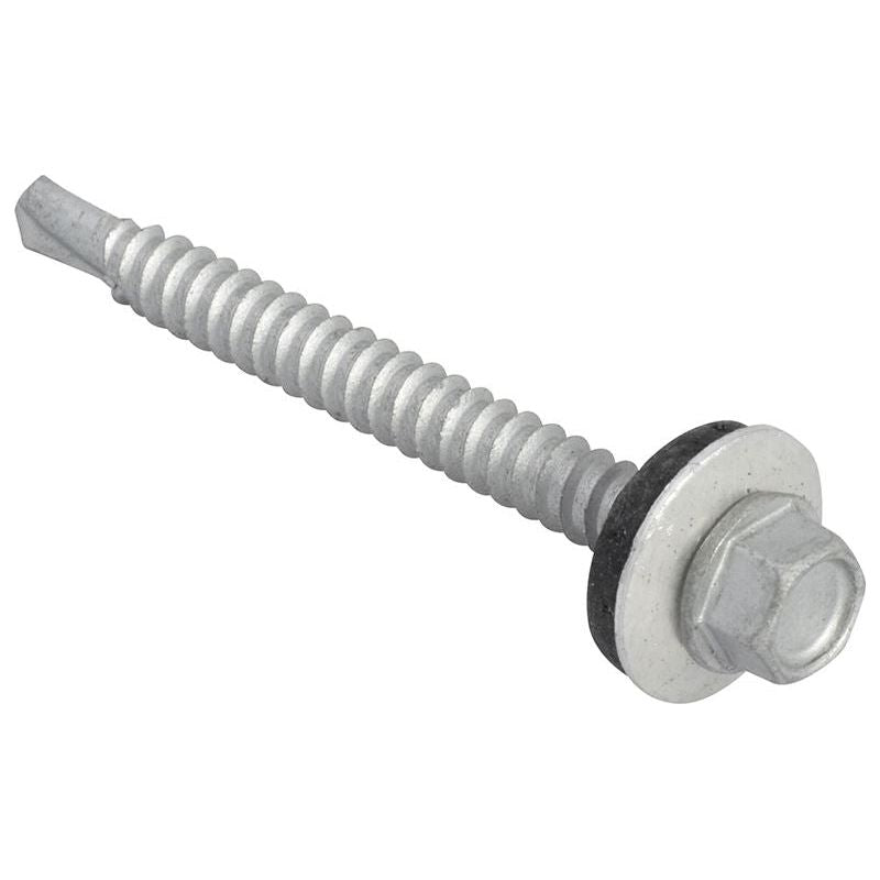 Forgefix TechFast Hex Head Roofing Screw Self-Drill Light Section 5.5 x 57mm Pack 50 ForgeFix - RockBottom Northampton