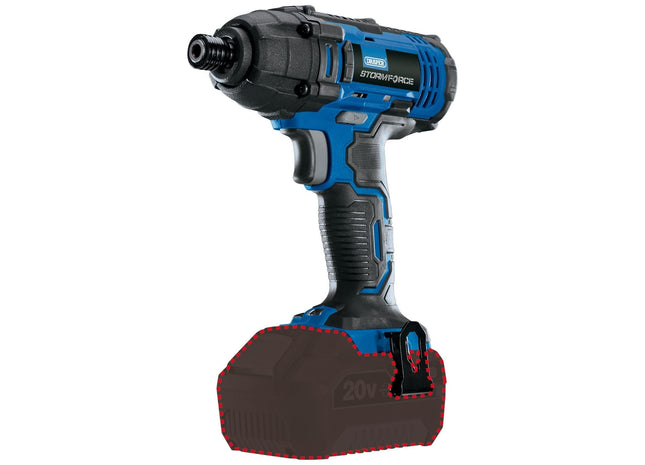 Draper Storm Force 20V Cordless Impact Driver (Sold Bare) 89520 Draper - Town Tools 