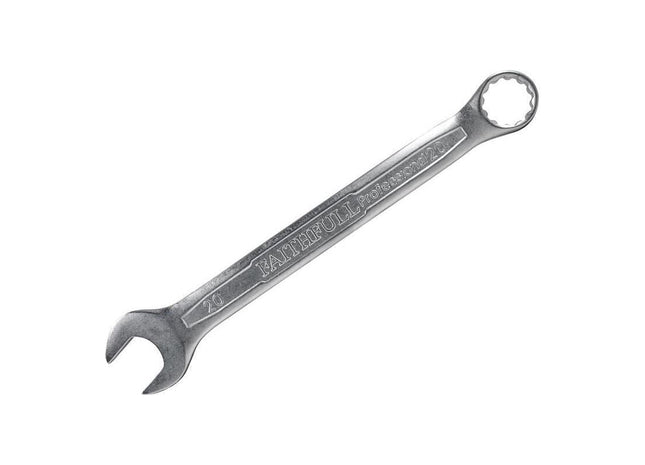 Faithfull Combination Spanner CV Satin Finish 20mm Faithfull - RockBottom Northampton